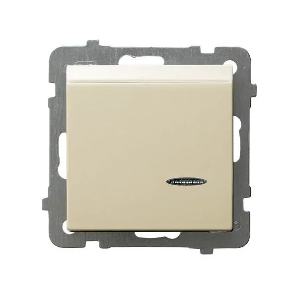 Hotelkartenschalter mit Hintergrundbeleuchtung orange ecru Ospel As ŁP-15GS/m/27