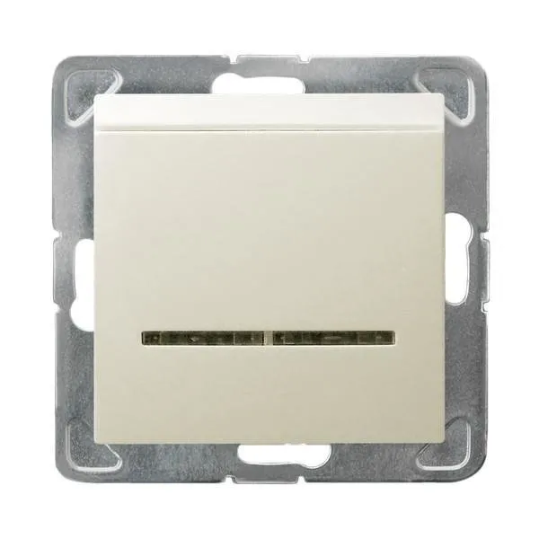 Hotelkartenschalter mit Hintergrundbeleuchtung orange ecru Ospel Impression ŁP-15YS/m/27