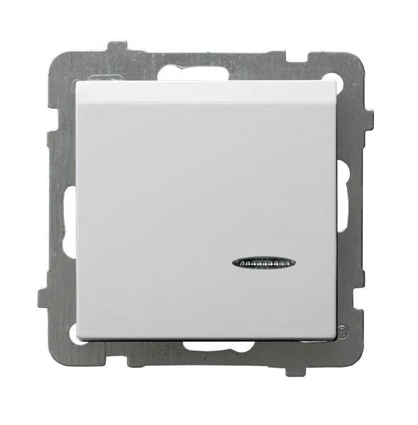 Hotelkartenschalter mit Hintergrundbeleuchtung orange weiss Ospel As ŁP-15GS/m/00