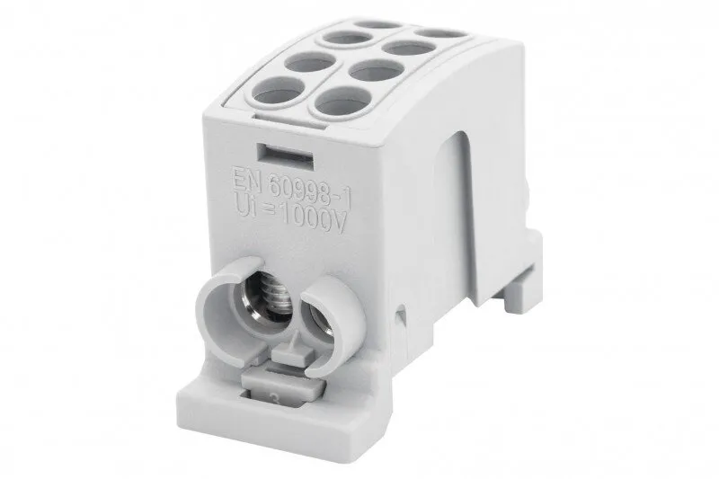 Klemme HLK 100A-2 (1x25,1x16 / 1x25,1x16)- grau F-elektrisch