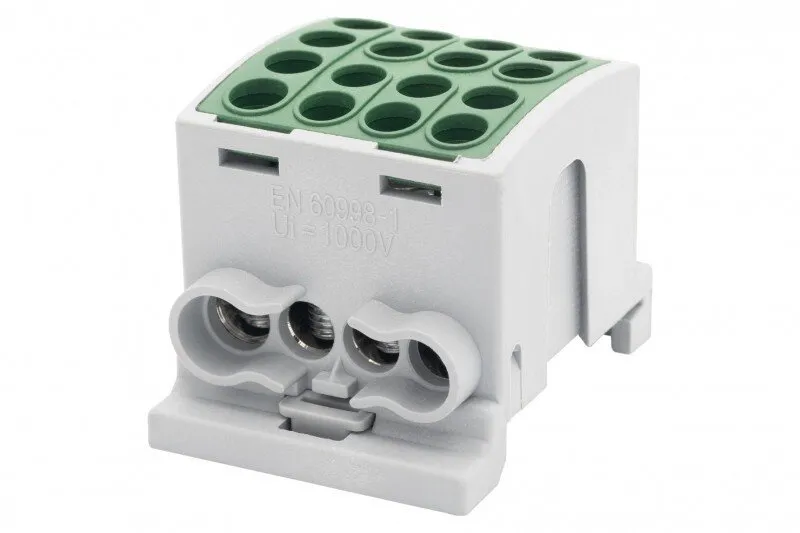 Klemme HLK 100A-4 (1x25,3x16 / 1x25,3x16)-grün F-electro