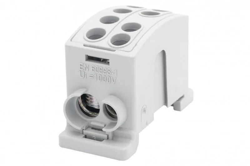 Klemme HLK 125A-2 (1x35,1x25 / 1x35,1x25)-grau F-elektrisch