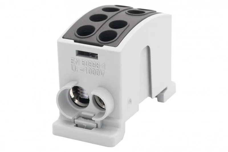 Klemme HLK 125A-2 (1x35,1x25 / 1x35,1x25)-schwarz F-electro