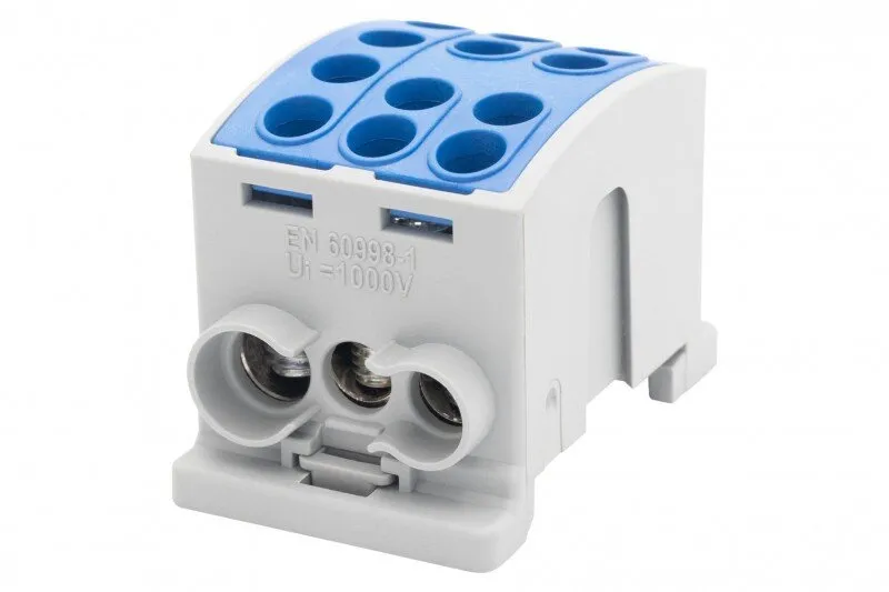 Klemme HLK 125A-3 (1x35,2x25 / 1x35,2x25)-blau F-elektrisch