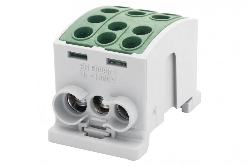 Klemme HLK 125A-3 (1x35,2x25 / 1x35,2x25)-grün F-electro