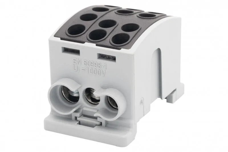 Klemme HLK 125A-3 (1x35,2x25 / 1x35,2x25)-schwarz F-electro