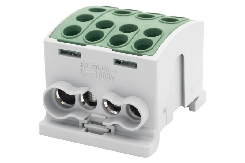 Klemme HLK 125A-4 (1x35,3x25 / 1x35,3x25)-grün F-electro