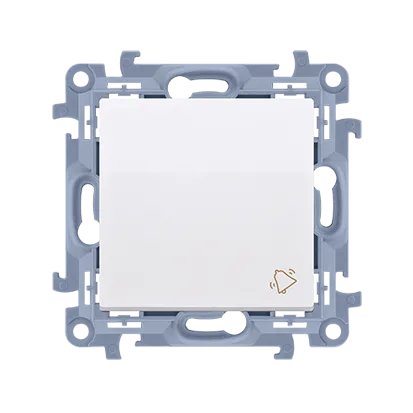 Klingeltaster (Modul) 10AX 250V weiß Simon 10