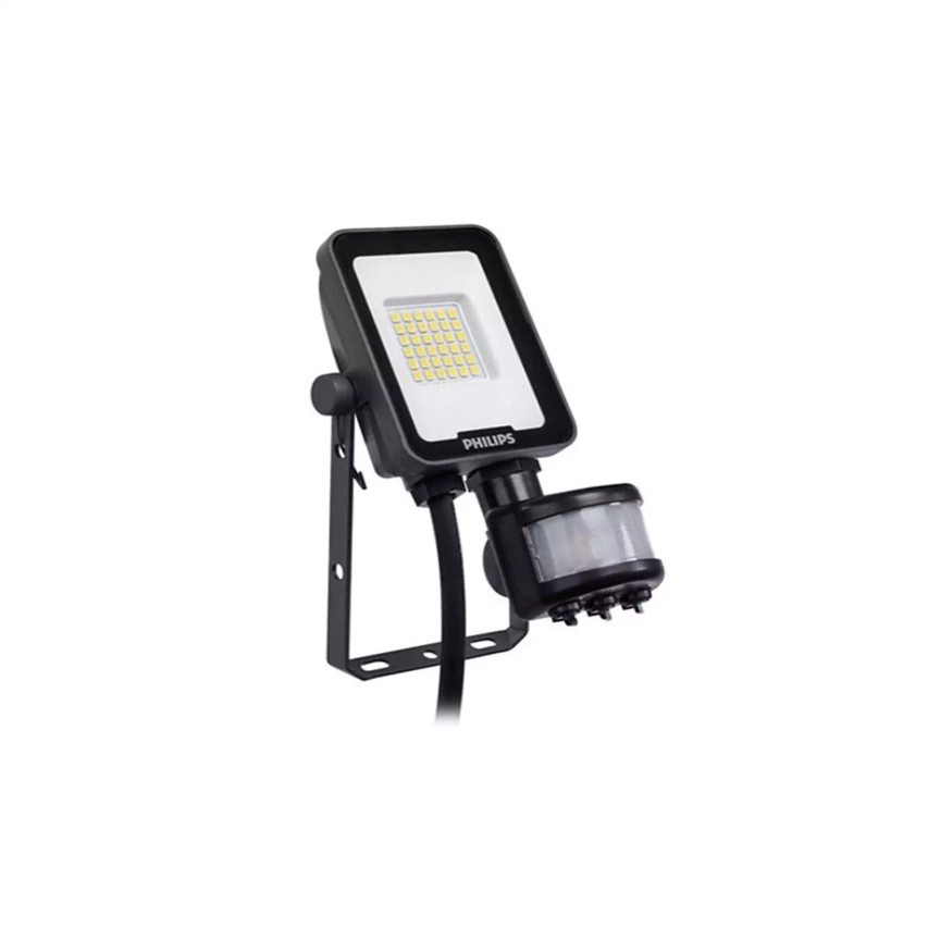 LED-Flutlicht 10W 3000/4000/6500K 1100/1200lm symmetrisch mit Bewegungssensor BVP167 IP65 Philips Ledinaire