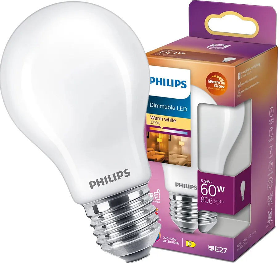 LED-Glühbirne classic 60W A60 E27 FR WGD90 SRT4