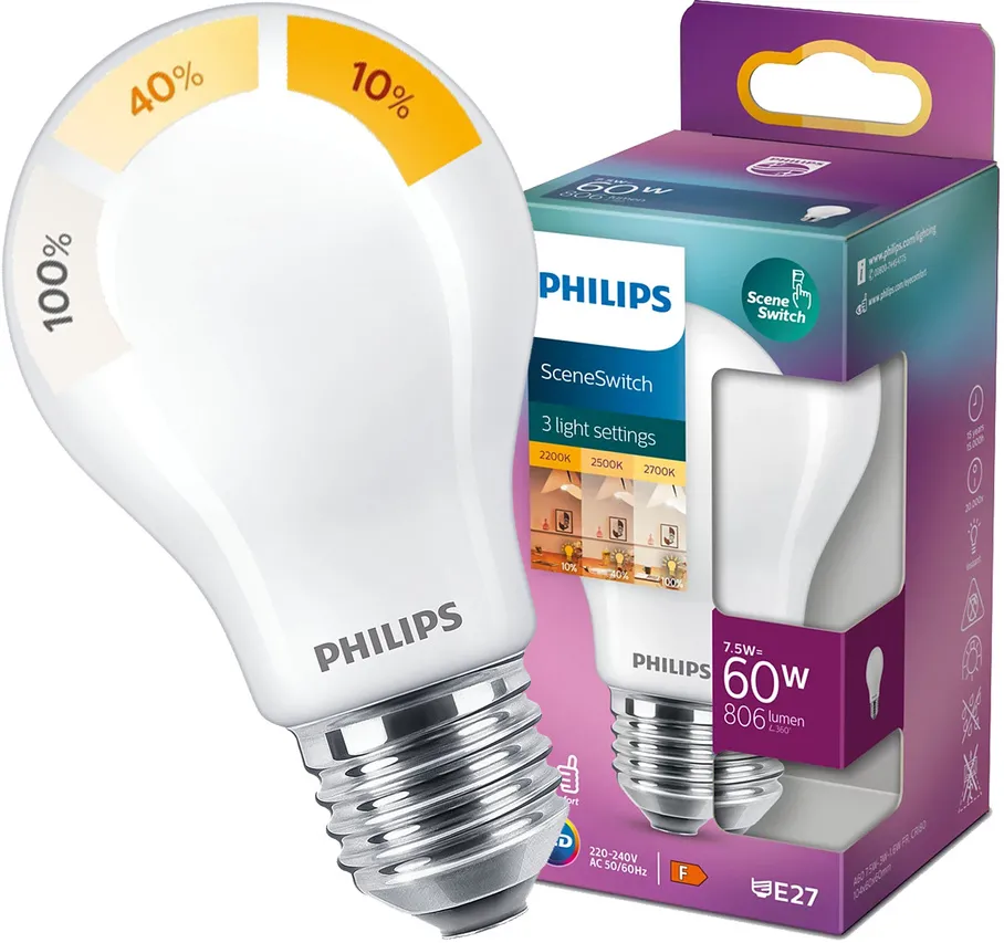 LED-Lampe Classic SSW 60W A60 E27 WWFR ND 1PF/10