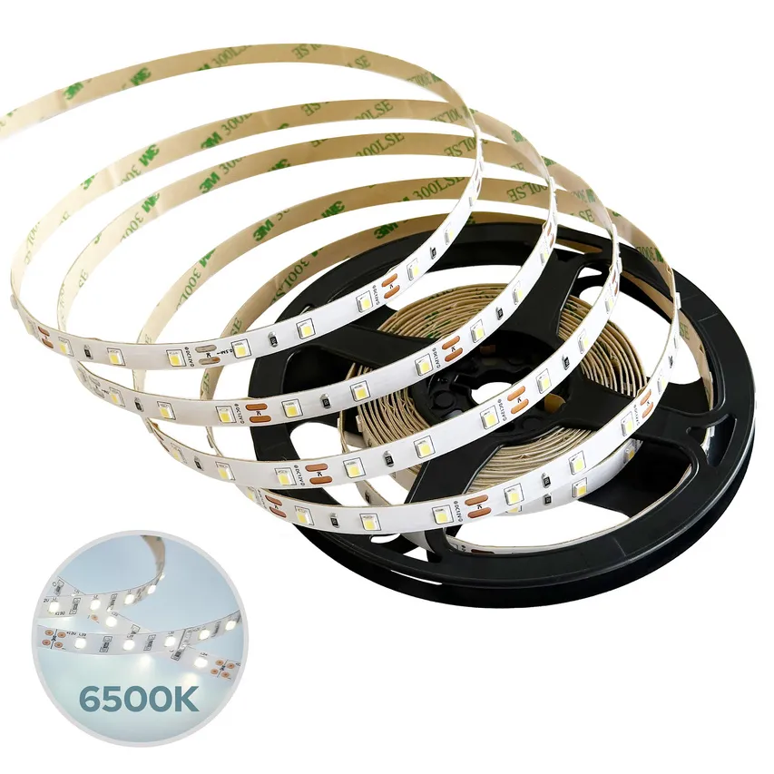 LED-Leiste NASTRO SMD 4,8W/m 60LED/m 6500K dimmbar IP20 12V DC 5m EDO777701 EDO Solutions