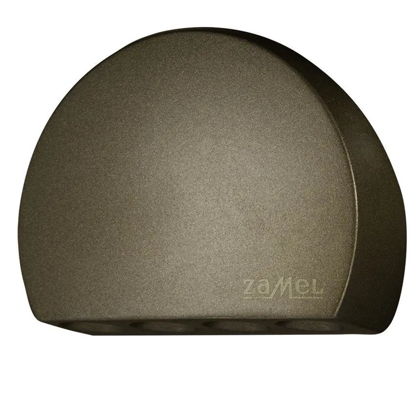 LED-Leuchte Rubi Aufputz 14V DC, gold, warmweiß 08-111-42 Ledix Zamel