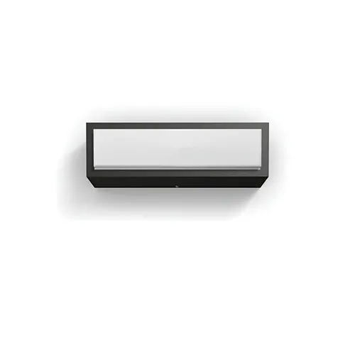 LED STRATOSPHERE Außenfassaden-Wandleuchte 3.8W 2700K 800lm anthrazit Philips