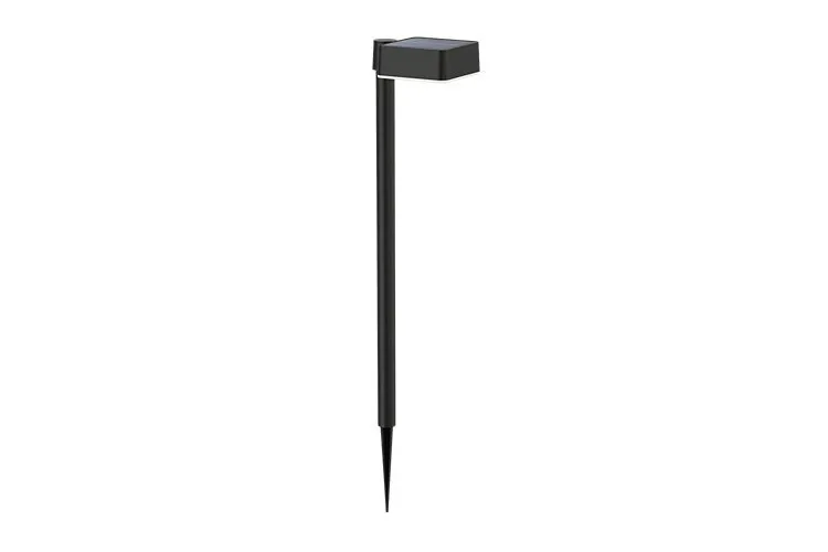 LED VYNCE SQ 1.5W 2700K 200lm IP44 schwarz Philips solarbetriebene Gartenleuchte