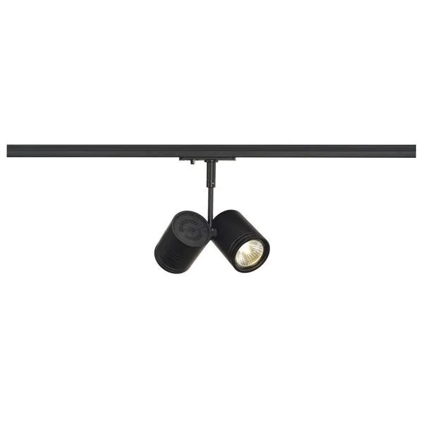 Leuchte BIMA II schwarz, 2xGU10 inkl. 1Phasen Adapter SLV 143430