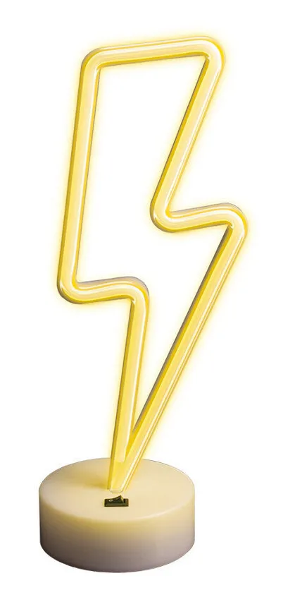 Neon LED Standleuchte PIORUN weiß FSNE03 T-90832 PLASTROL