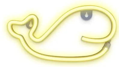 Neon LED Wandleuchte MULTIORY warmweiß Bat + USB FLNEO9 T-90842 PLASTROL