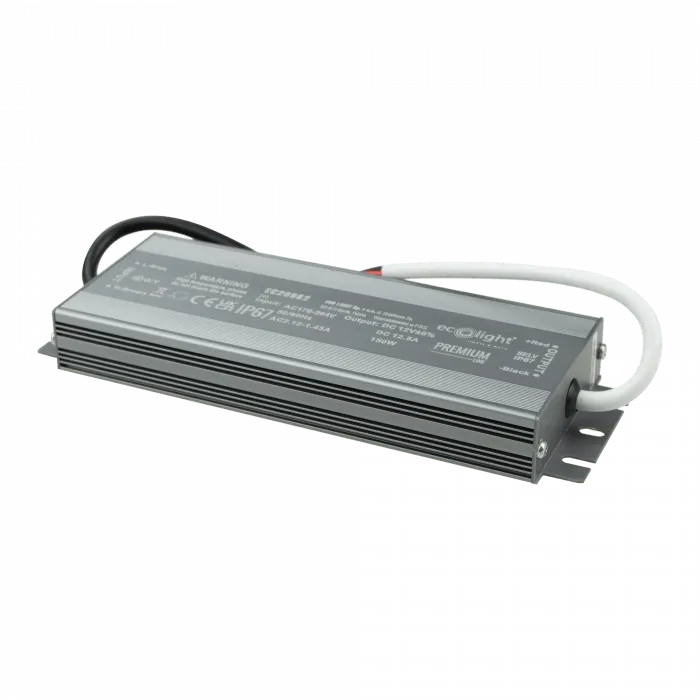 PREMIUM 150W 12V hermetisches Netzgerät IP67 Eco Light