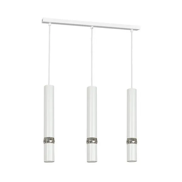 Pendelleuchte Hängeleuchte 3xGU10 weiß Milagro SION MLP4231