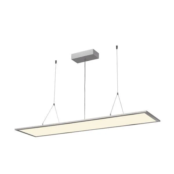 Pendelleuchte LED I-PENDANT PRO 3000K eckig silbergrau matt 39W dimmbar SLV 158733