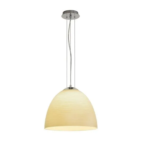 Pendelleuchte ORION CONE, beige, E27 Glas SLV 133650