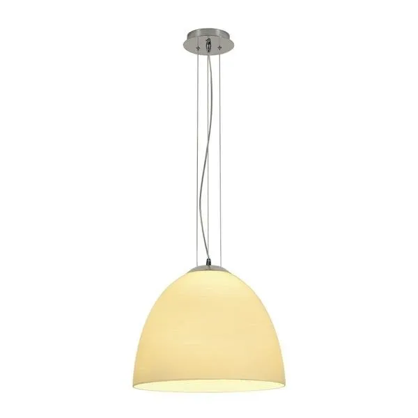 Pendelleuchte ORION CONE, weiß , E27 Schirm aus Glas SLV 133651