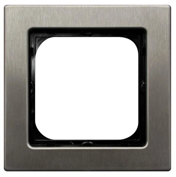 Rahmen 1-fach Stahl inox Ospel Sonata Stahl Inox R-1RM/37