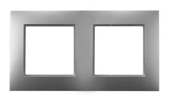 Rahmen 2-fach Silber Ospel Aria R-2U/18