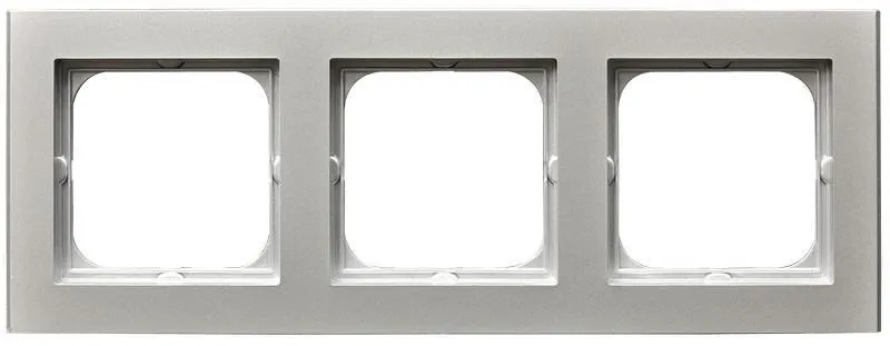 Rahmen 3-fach Silber matt Ospel Sonata R-3R/38