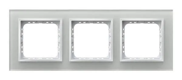 Rahmen 3-fach weisses Glas Ospel Impression R-3YGC/31/00