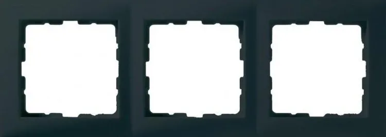 Rahmen 3fach S.1 anthrazit, matt Berker 5310138996