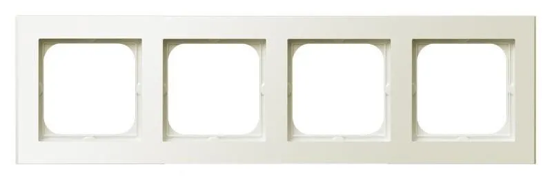 Rahmen 4-fach ecru Ospel Sonata R-4R/27