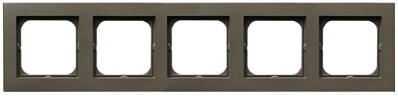 Rahmen 5-fach Schokoladen metallic Ospel Sonata R-5R/40