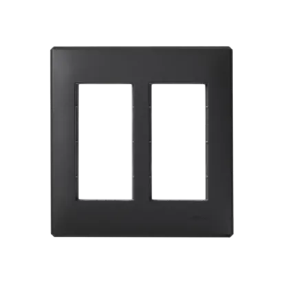 Rahmen für Simon 500 2 × S500 4 × K45 grau/ graphit Kontakt Simon Connect 51010102-038