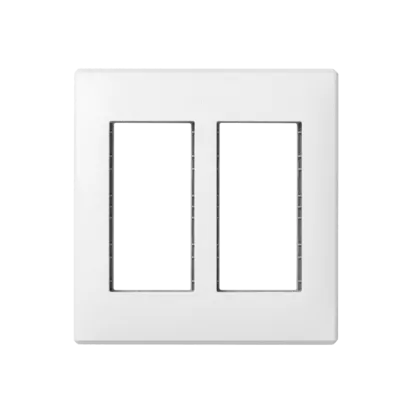 Rahmen für Simon 500 2 × S500 4 × K45 reinweiß Kontakt Simon Connect 51010102-030