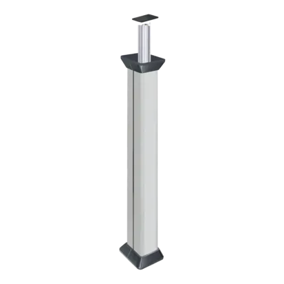 Säule Höhe: 3m zweiseitig 110x126mm aluminium Kontakt Simon Connect ALC3200/8/14