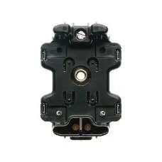 Serien-LED-Aggregat mit N-Klemme Modul-Einsätze schwarz 1680 HAGER