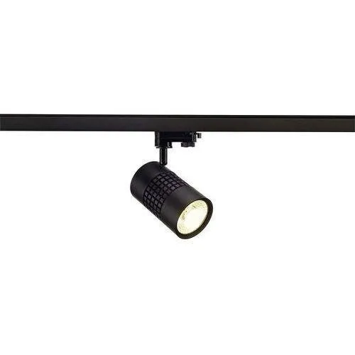 Structec LED 22W, rund, schwarz , 3000K, 38°, inkl. 3Phasen Adapter