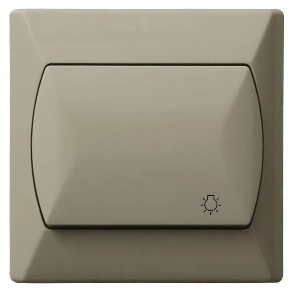 Taster "Licht" beige Ospel Akcent ŁP-5A/01