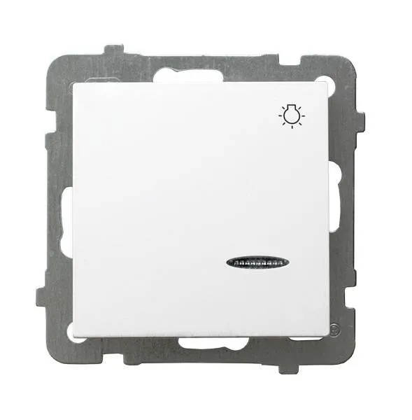 Taster "Licht" mit Hintergrundbeleuchtung orange weiss Ospel As ŁP-5GS/m/00