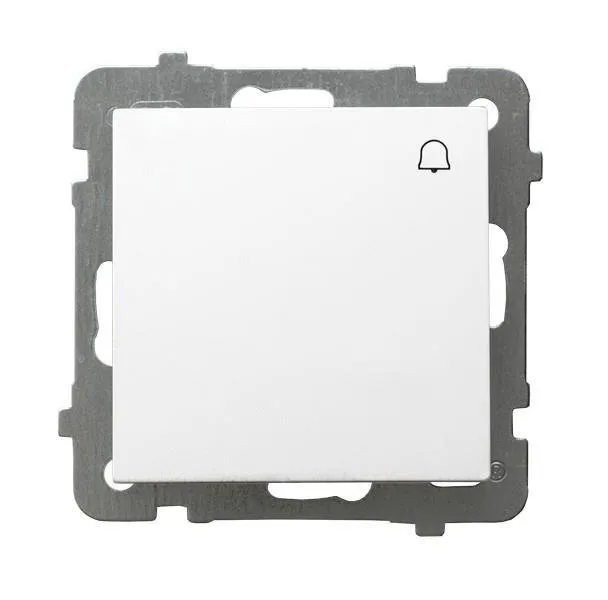 Taster mit Klingel-Symbol weiss Ospel As ŁP-6G/m/00