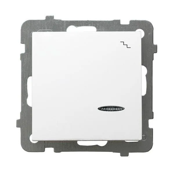 Treppenschalter mit Hintergrundbeleuchtung orange weiss Ospel As ŁP-3GS/m/00