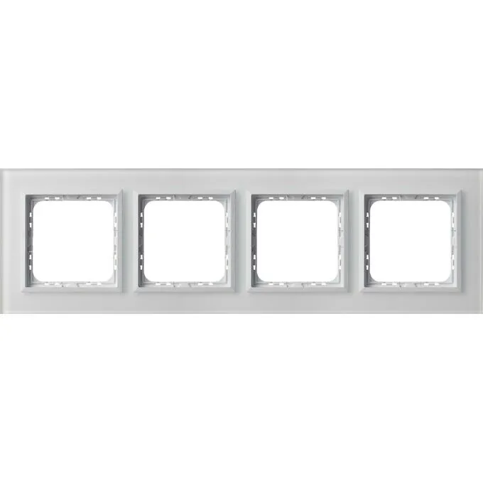 Vierfacher Rahmen Weißglas mattiert 4mm - R-4RGC/78/00 Sonata Prestige