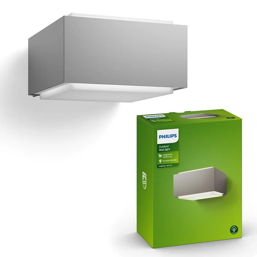 Wandaußenleuchte myGarden Hedgehog grau Philips 1733787PN
