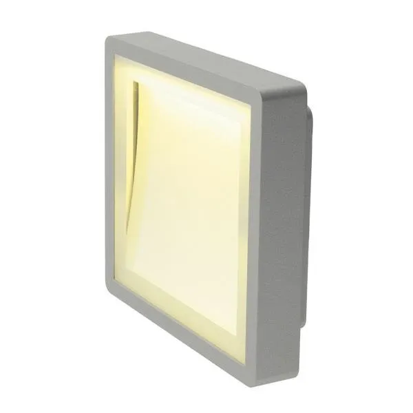 Wandleuchte LED Indigla silbergrau IP54 SLV 230884