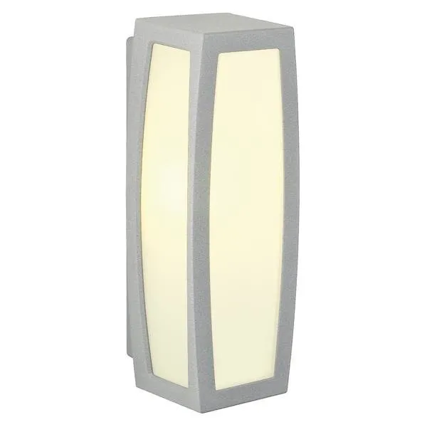 Wandleuchte Meridian Box silbergrau SLV 230044