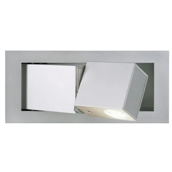 Wandleuchte prawa BEDSIDE silbergrau, 3W LED, 4000K SLV 146250