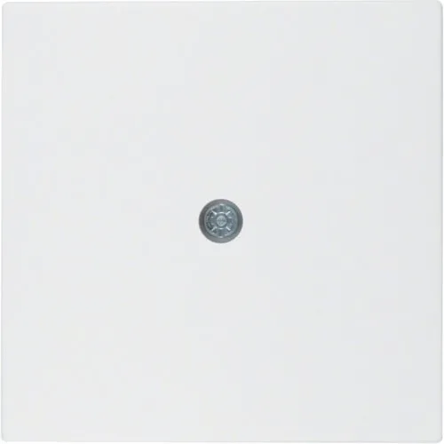 Zentralstück für Kabelauslass und VDo-Anschlussdose S.1/B.3/B.7 polarweiß, matt 10191909 HAGER