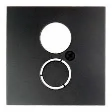 Zentralstück für Lautsprecher-Steckdose S.1/B.3/B.7 anthrazit, matt 11961606 HAGER